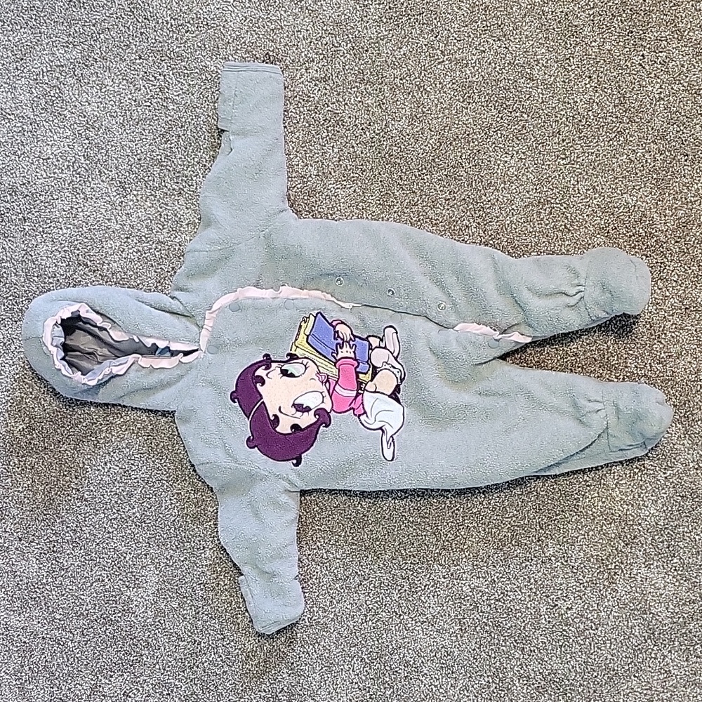 Baby boop snow suit